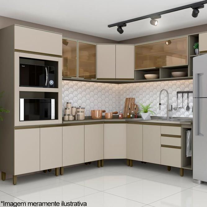 Cozinha modulada